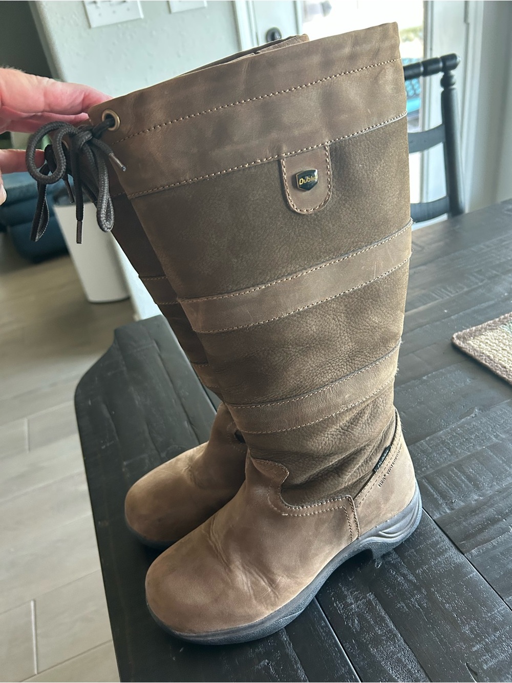 Dublin Women's Tall Brown Winter Barn Boots